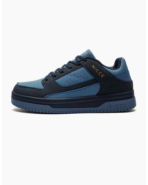 Nicce London Blue Esseli Trainers for men