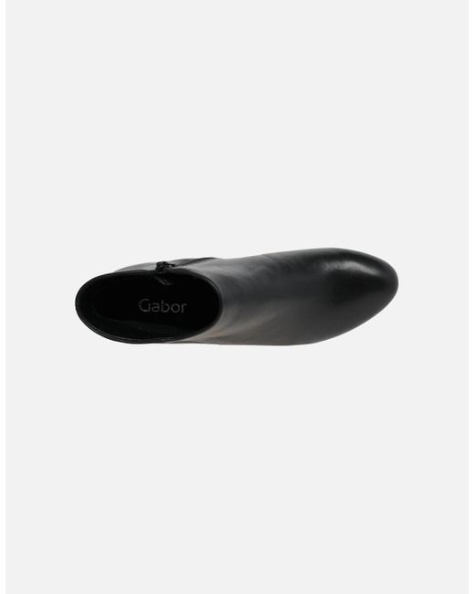 Gabor Black Fatale Ankle Boots