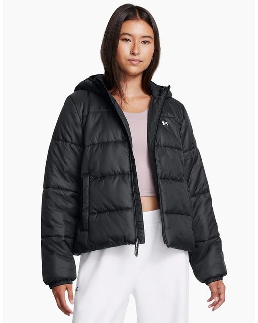 Under Armour Black Ladies Quilted Lightweight Tailored Puffer Jacket