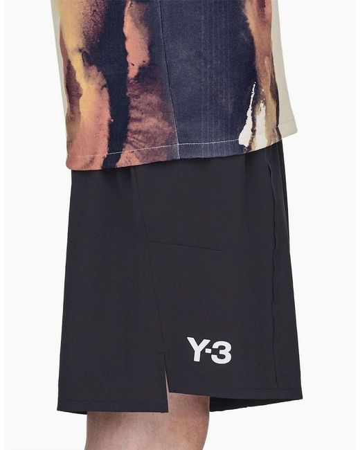 Y-3 Black Tennis Pro Ergo Shorts for men