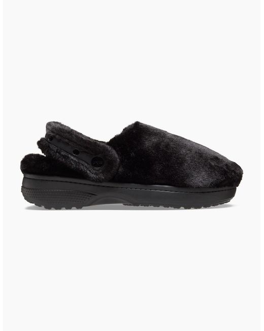 CROCSTM Black Classic Unfurgettable Polyester Clogs for men