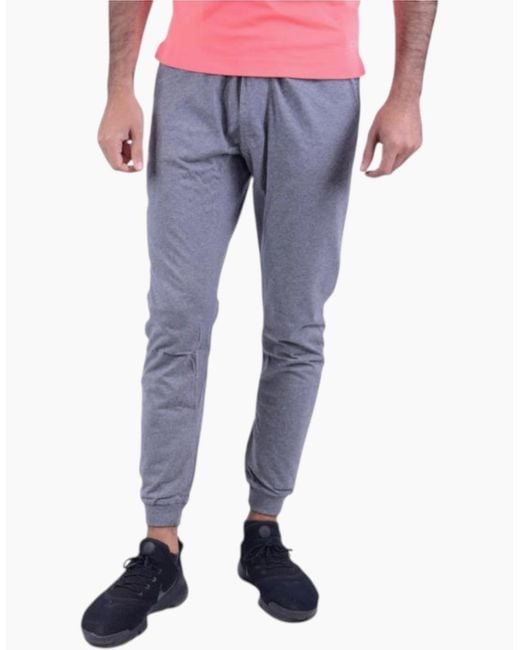 DIESEL Blue Umlb Julio Jogging Bottom Jogger Jersey Sweatpants Tracksuit Bottom for men