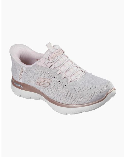 Skechers White Arch Fit Summits