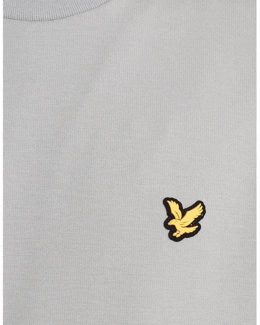 Lyle & Scott Gray Sports Lightweight Sweatshirt for men