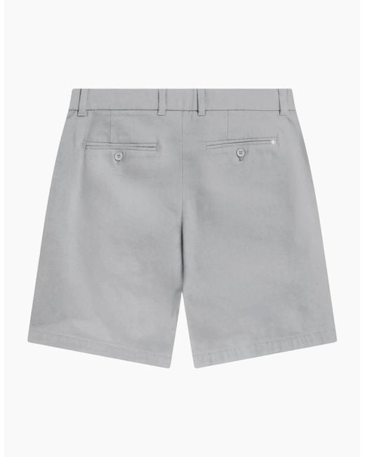 Ted Baker Gray Barnham Core Light Chino Shorts for men