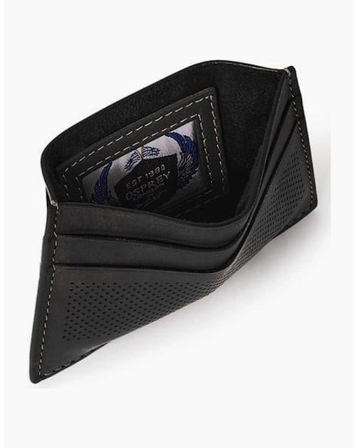 Osprey Black Arthur Card Holder for men