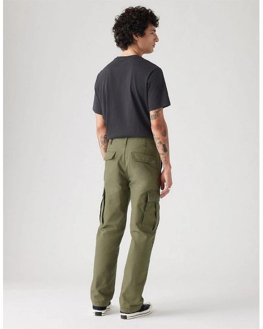 Levi's Green Levi's Cargo Strght for men