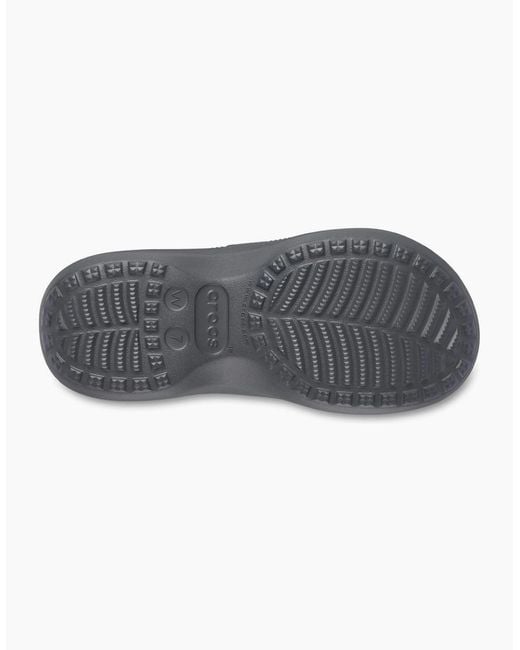 CROCSTM Black Saturday Platform Buckle Eva Carbon Sandals
