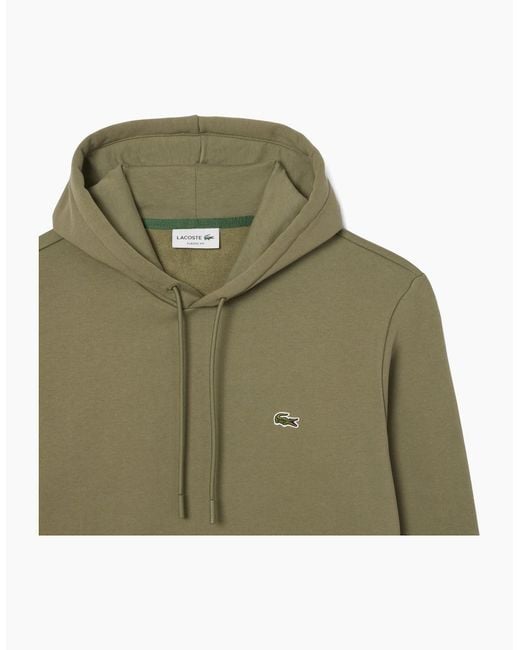 Lacoste Green Sh9623 Overhead Hood for men