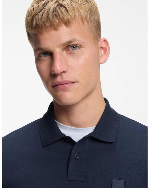 Boss Black Passenger Short Sleeve Polo Shirt for men