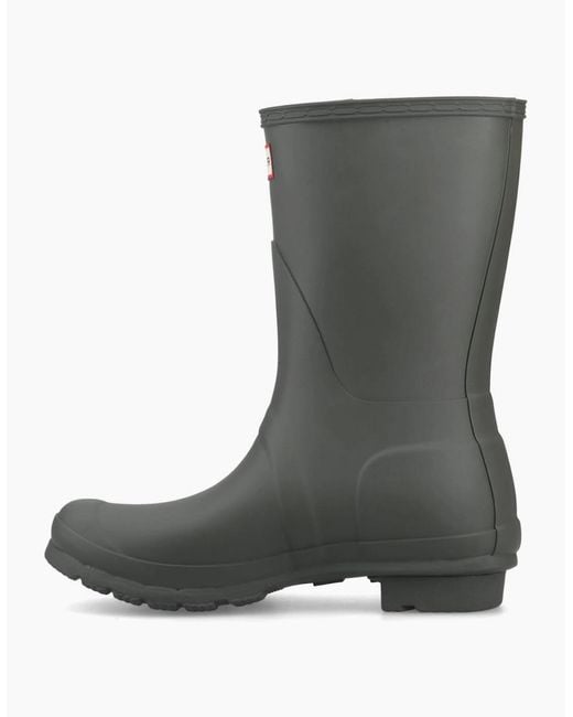 Hunter Black Original Short Wellingtons