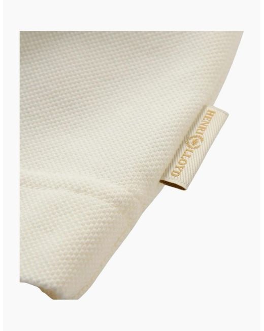 Henri Lloyd White Penryn Off Polo for men