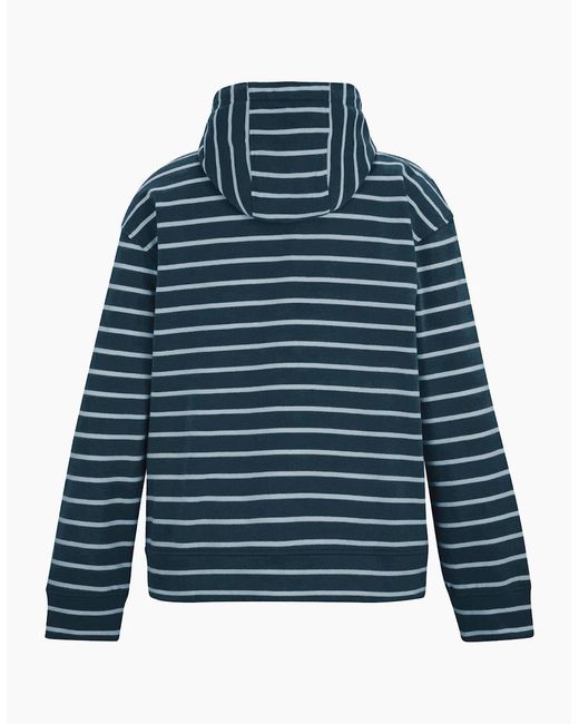 Regatta Blue Ladies Bayletta Striped Full Zip Hoodie