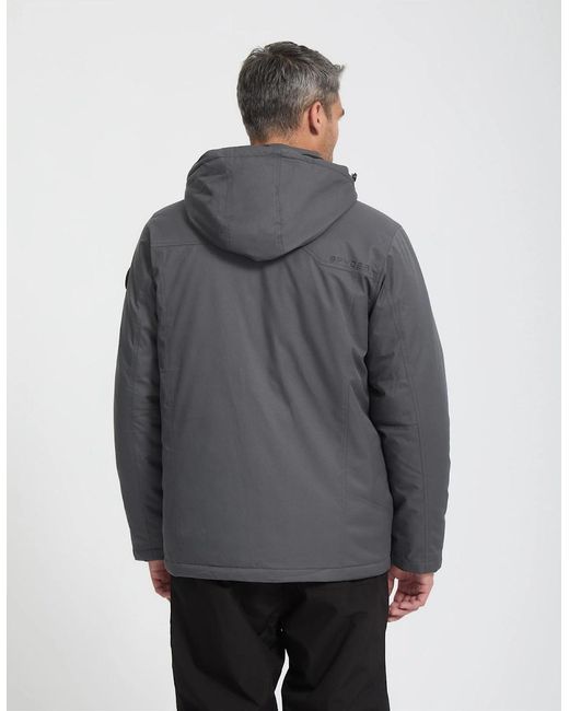 Spyder Gray Snow System Ski Jacket for men