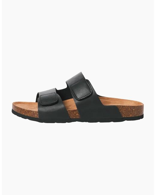 Jack & Jones Black Jfwbrunswick Strap Sandal for men