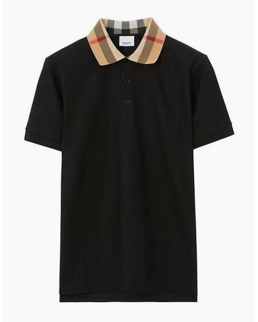 Burberry Black Cody Polo for men