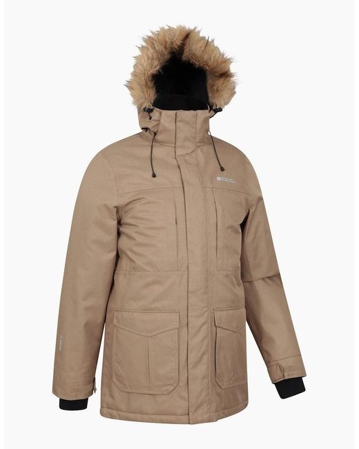 Mountain Warehouse Natural Gorge Ii Long Jacket for men