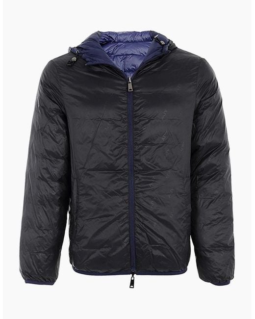 Armani Jeans Blue Reversible Jacket for men