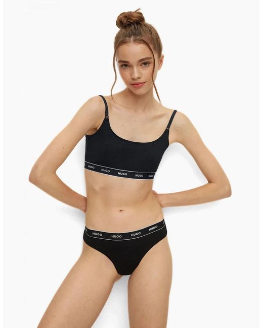 Boss Black 2-Pack Classic Logo Bralettes