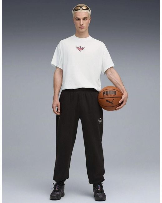 PUMA Black Melo Alwayz On 1 Performance Joggers for men