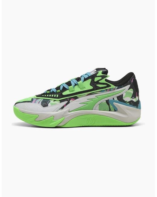 PUMA Green Scoot Zeros Ii 2K Basketball Trainers for men