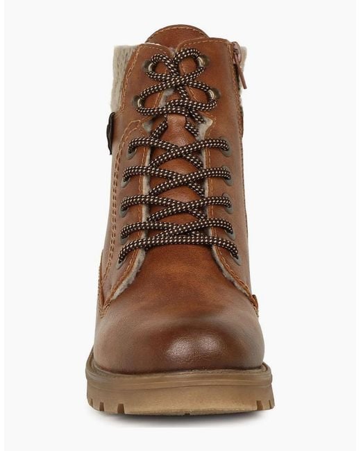 Rieker Brown Ampleforth Ankle Boots