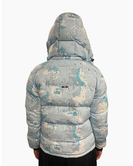Mercier Blue Puffa Jacket for men
