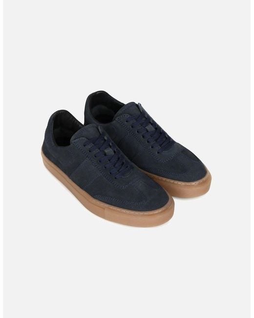 Hush Puppies Blue Riley Trainers for men