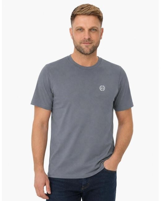 Marshall Artist Blue Delta T-Shirt Storm for men