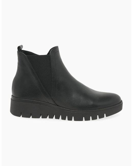 Gabor Black Dublin Chelsea Boots