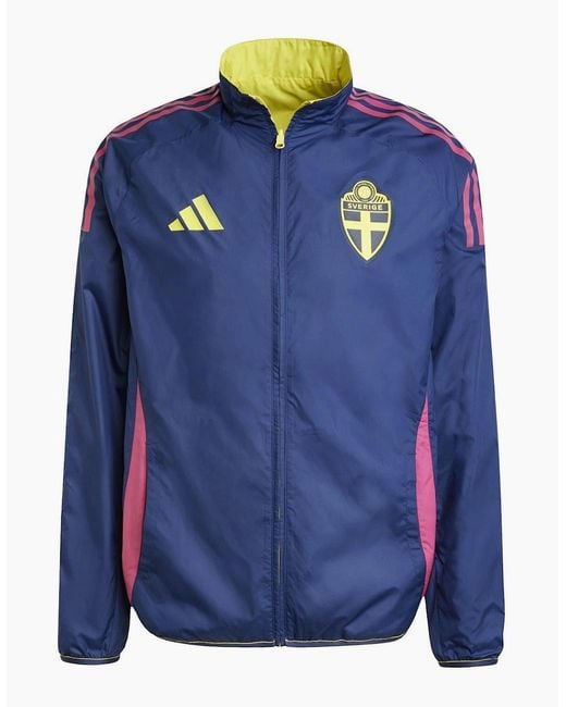 Adidas Blue Svff Anthm Anorak for men
