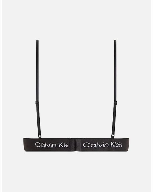 Calvin Klein Black Ck 1996 Unlined Triangle Bra