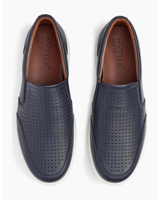 Hotter Blue Apex Shoes for men