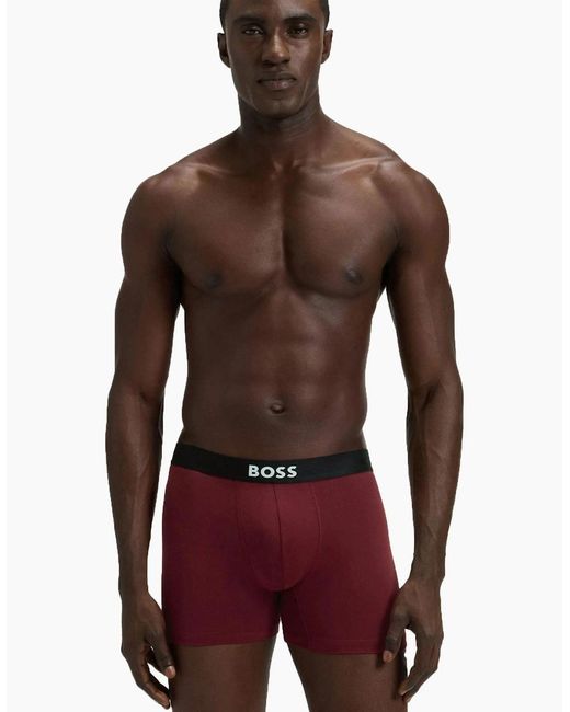 Boss Blue Boss 3P D.Beckham Boxer Briefs for men