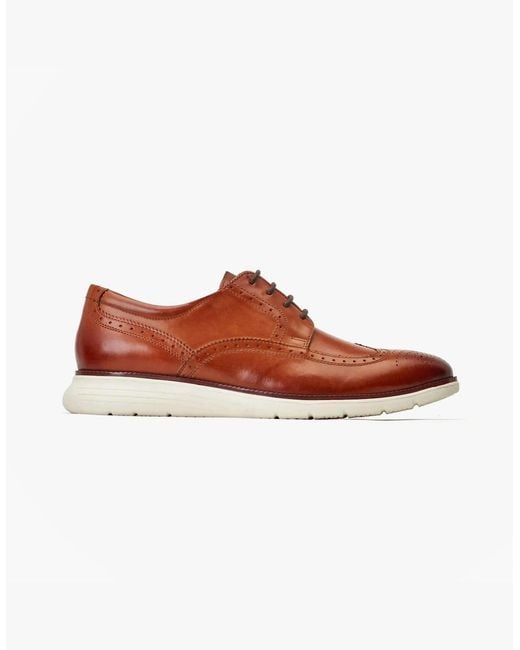 Base London Brown Flight Shoes Tan for men