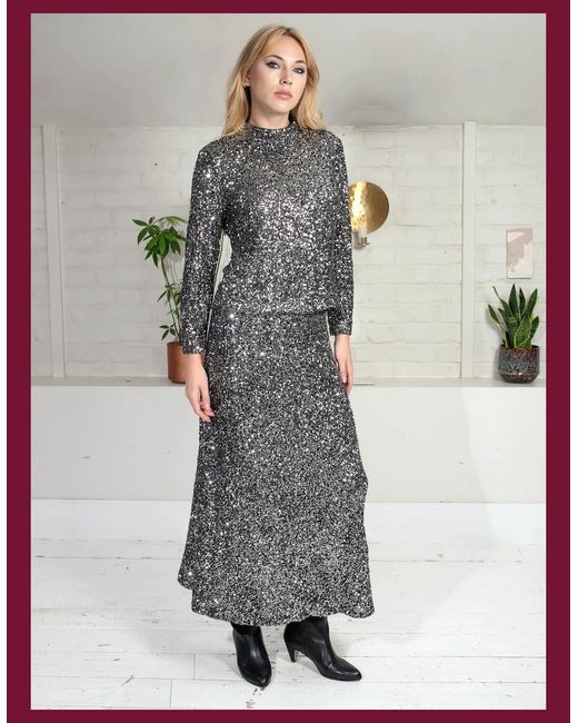 Nooki Design Gray Mercer Top