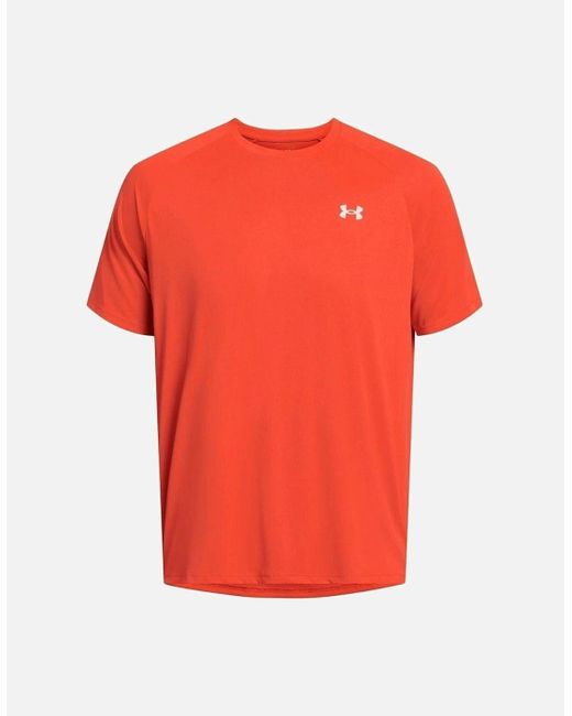 Under Armour Red Tech Reflective T-Shirt for men