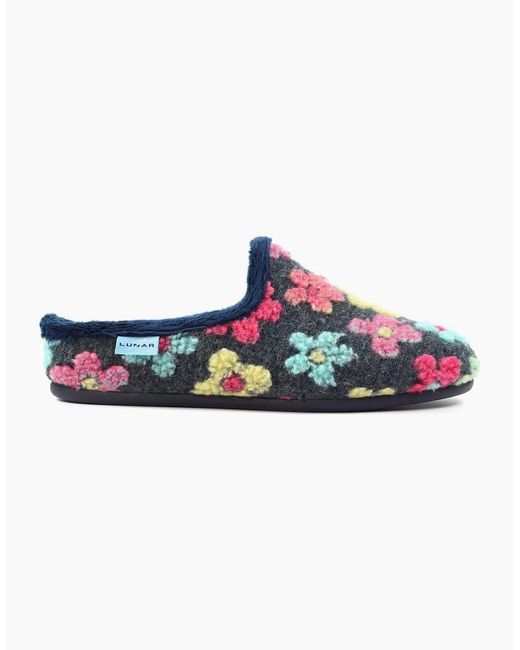 Lunar Blue Dolly Slippers