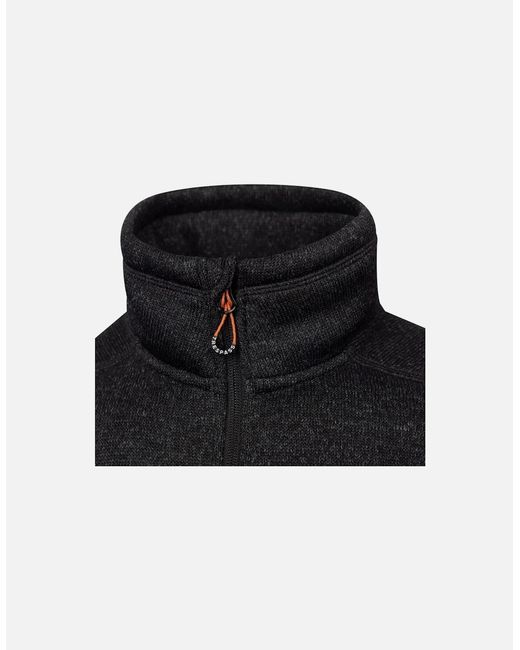 Trespass Black Bramall Fleece Jacket for men