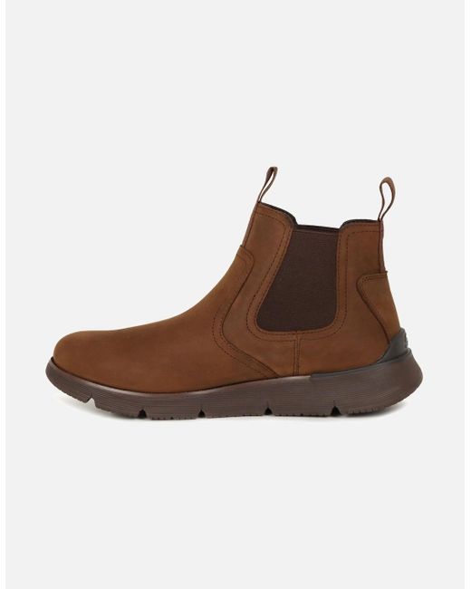 Skechers Brown Augustino Chelsea Boots for men