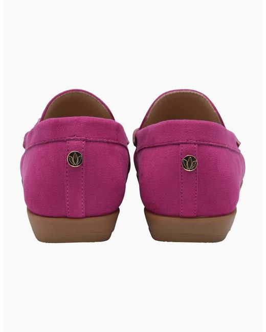 Lotus Pink Coma Loafers