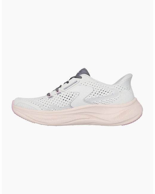 Skechers Blue Skech Cloud Plush Horizon Polyester /Multi Trainers