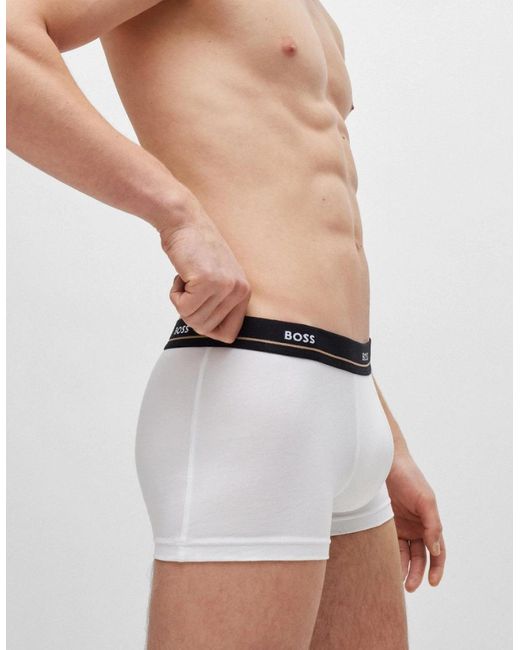Boss Black Boss 5 Pack Essential Trunks Nos for men