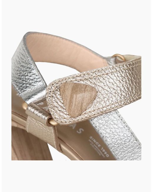 Hispanitas Metallic Miami Sandals