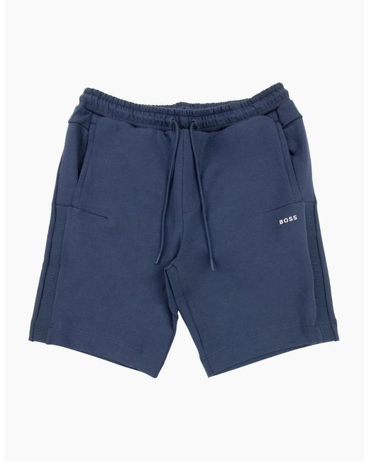 Boss Blue Headlo 1 Blend Shorts 410 for men