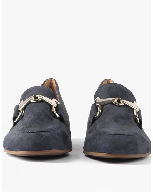 Gabor Blue Jangle Shoes Dark