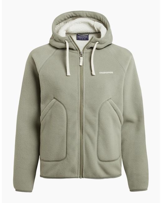 Craghoppers Gray Ladies Grainne Full Zip Fleece Jacket