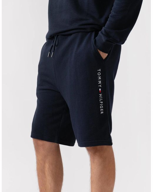 Tommy Hilfiger Black Track Shorts for men