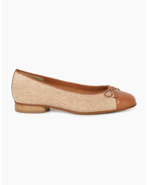 Gabor Natural Dulford Ballet Pumps