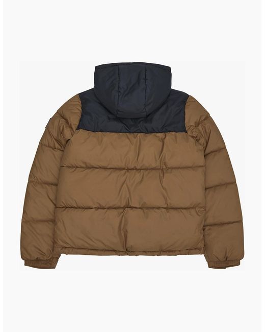 Reebok Brown Rb1569 Puffer Jacket for men